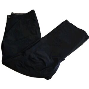 Pacific Trail Womens XL 16 Black Hiking Pants Lightweight Outdoor Zip Pocket Tra